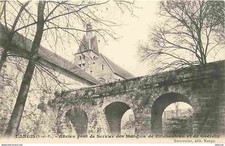 Alte Postkarte - 77 - Nangis - Alte Dienstbrücke des Marquis de Bri