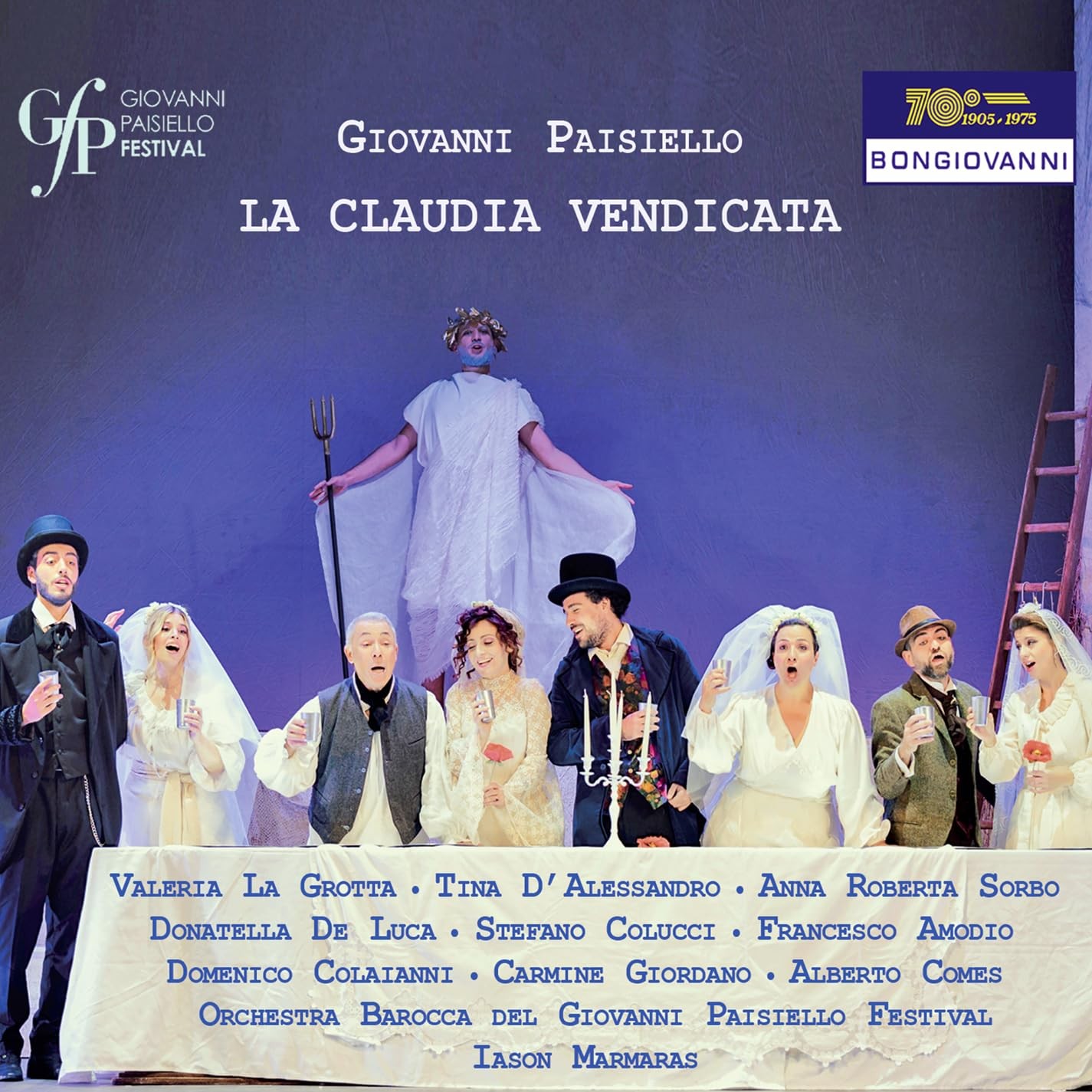 Stefano Colucci Paisiello: LA CLAUDIA VENDICATA 2 compact disc (CD)