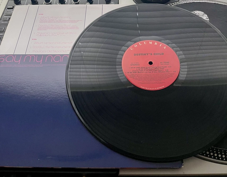 Destiny's Child – Say My Name OG 1999 Press 12" In Pic Cover VG+/VG+ Beyonce - Image 2 of 2