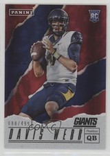 2017 Panini Father's Day 88/499 Davis Webb #52 0l2