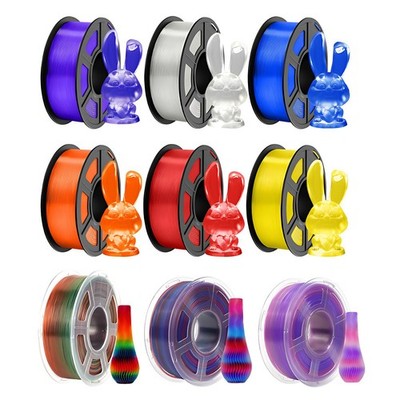 JAYO Transparent 3D Drucker Filament PLA/PLA+/PETG 1,1KG 1,75mm Lichtdurchlässig