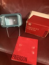 Paterson viscount  Slide Viewer, 35mm, 5x5 cm, Boxed Original, Nice Condition
