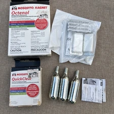 Mosquito Magnet Outdoor Biting Insect Attractant Octenol 3 pack W/  Quick Clear