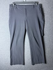 Nine West 14PS Barely Bootcut Womens Dress Pants Trousers Black Office