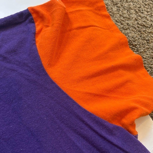 Rare Colorful long line cotton tee one size Zoo Crew single stitch Zoo Crew USA