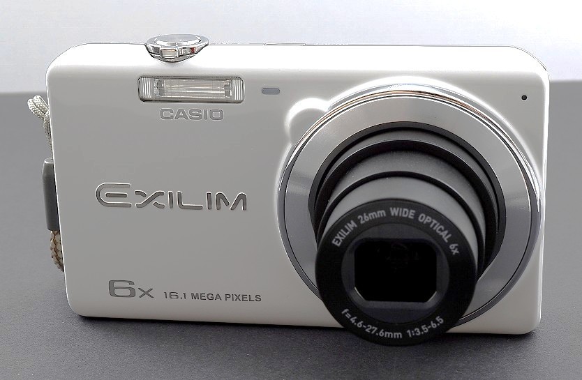 Near Mint] CASIO EXILIM EX-ZS26 White Compact Digital Camera