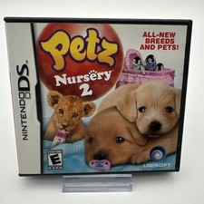 Game CASE ONLY Nintendo DS - Petz Nursery 2 With Manual And Insert NO GAME 