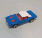 Matchbox Lesney Superfast No1 DODGE CHALLENGER in DARK BLUE with RED interior