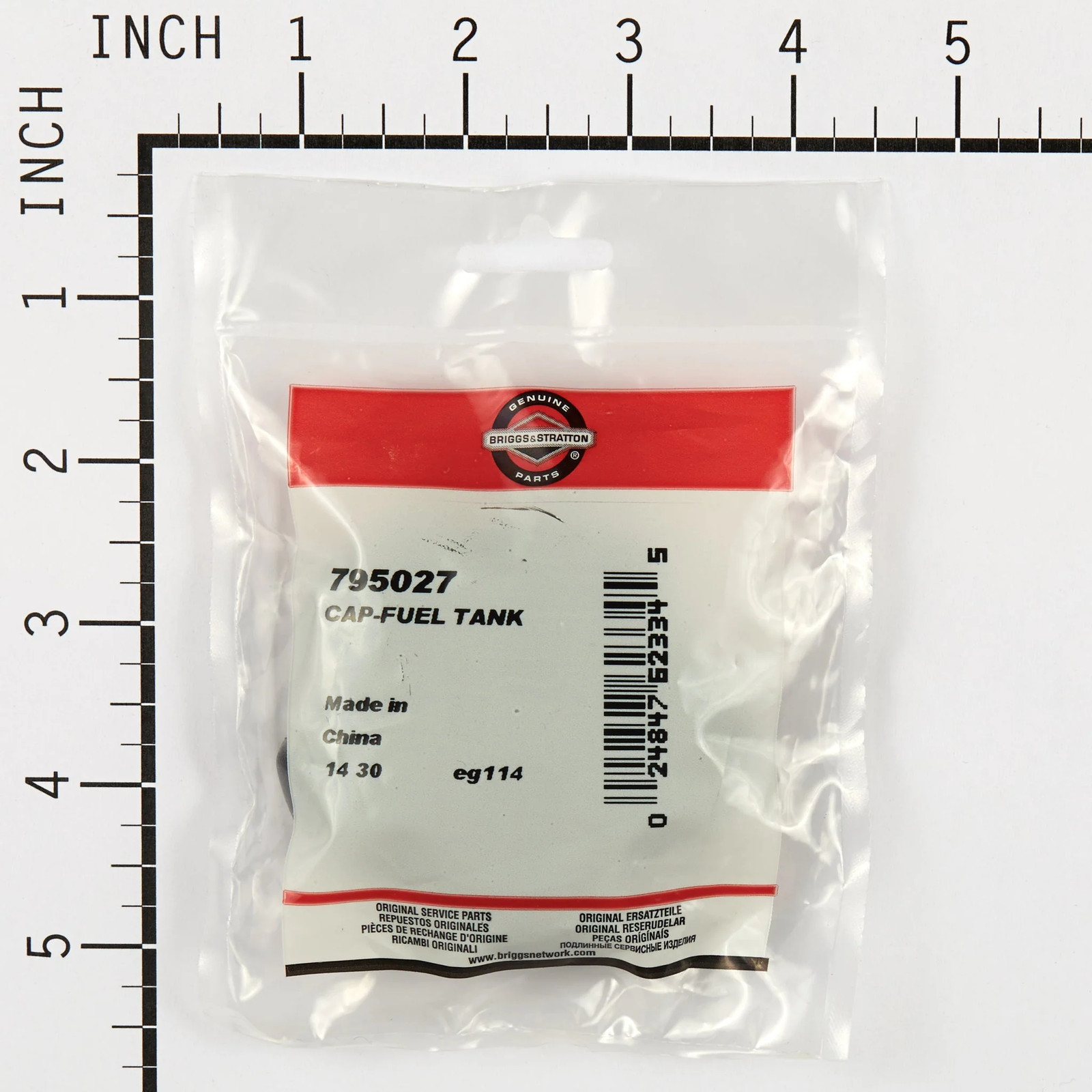 Briggs & Stratton Fuel Tank Cap | 795027 Genuine OEM - Replacement Part ...