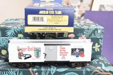 S-American Flyer 6-48327 1997 Christmas Box Car EX