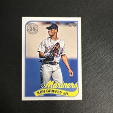 2024 Topps Series 1 - 1989 Topps Baseball Ken Griffey Jr #89B-25