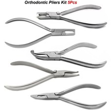 Dental Orthdontic Plier Kit Braces Removing Wire Bending Loop Forming Ortho Tool