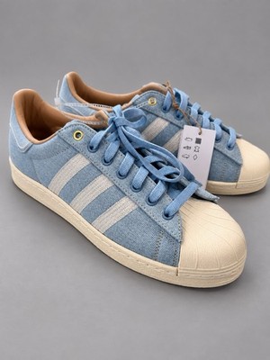 Adidas Superstar 82 Low Top Light Denim Blue/White/ Sneakers JH5589