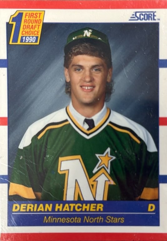 1990 Score Canadian #430 Derian Hatcher