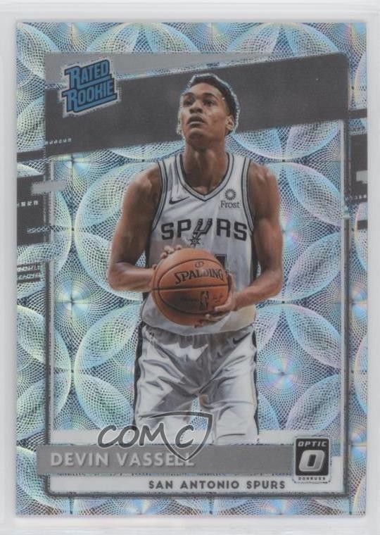 2020 Donruss Optic Rated Rookie Premium Box Set Prizm 138/249 Devin Vassell 7iu