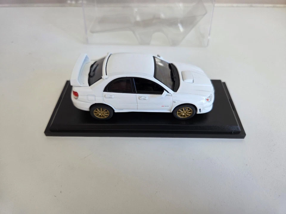 Hachette Norev 1/43 Subaru Impreza WRX STi - Bianco - 2006 - Immagine 3 di 4