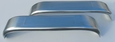 2 x Stahlblech Kotflügel Tandem PKW Anhänger 220 x 1550 zum anschrauben Blech
