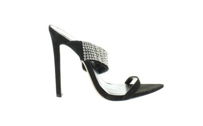 JLO by Jennifer Lopez Womens Noin Black Sandals Size 9.5 (7825142)