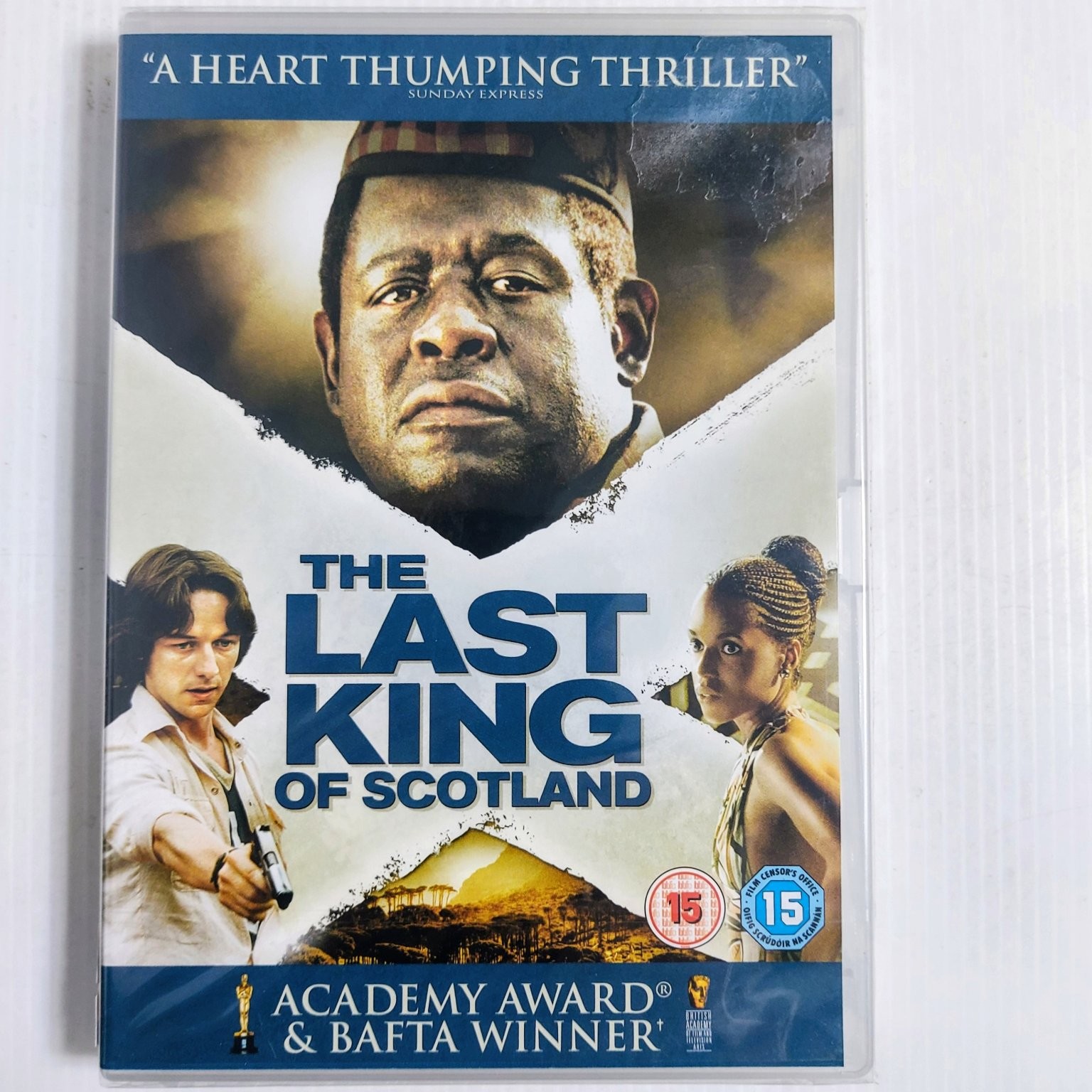The Last King of Scotland DVD 2006 Forest Whitaker James McAvoy Sealed PAL