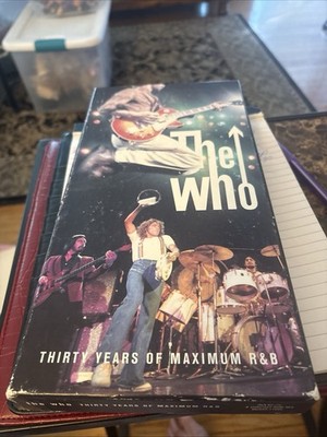 The Who 30 Years of Max R&B 1994 4 CD Box Set 72 Page Booklet Disc #2 Is Missing