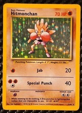 ​Hitmonchan 7/102 Holo Rare Base Set MP on eBay