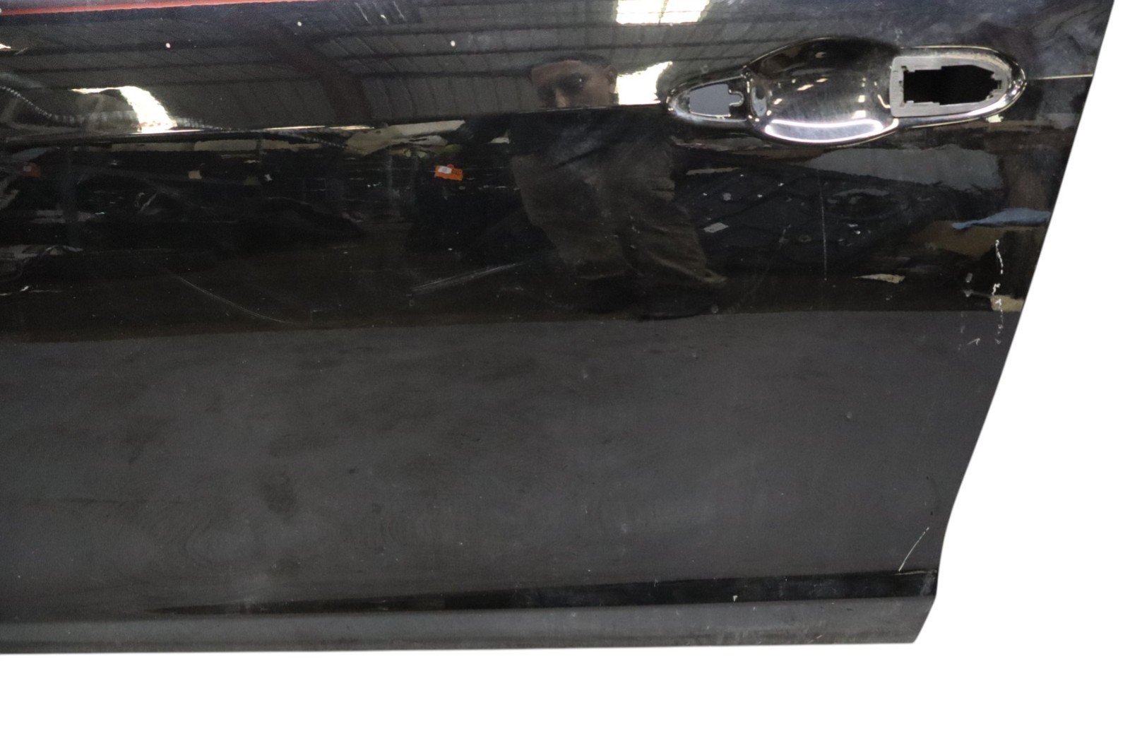14-20 Maserati Ghibli Front Left Driver Side Door Panel Black Oem