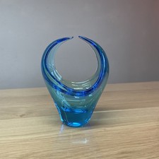 Glasschale Schale - Glas - Glaskunst - Blau -...