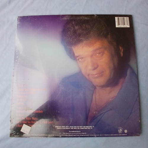 Conway Twitty By Heart Vinyl SEALED! - Picture 2 of 2
