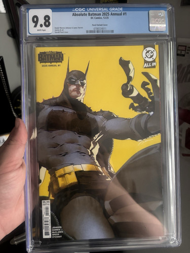DC Comics Absolute Batman 2025 Annual #1 Gerald Parel Variant CGC 9.8
