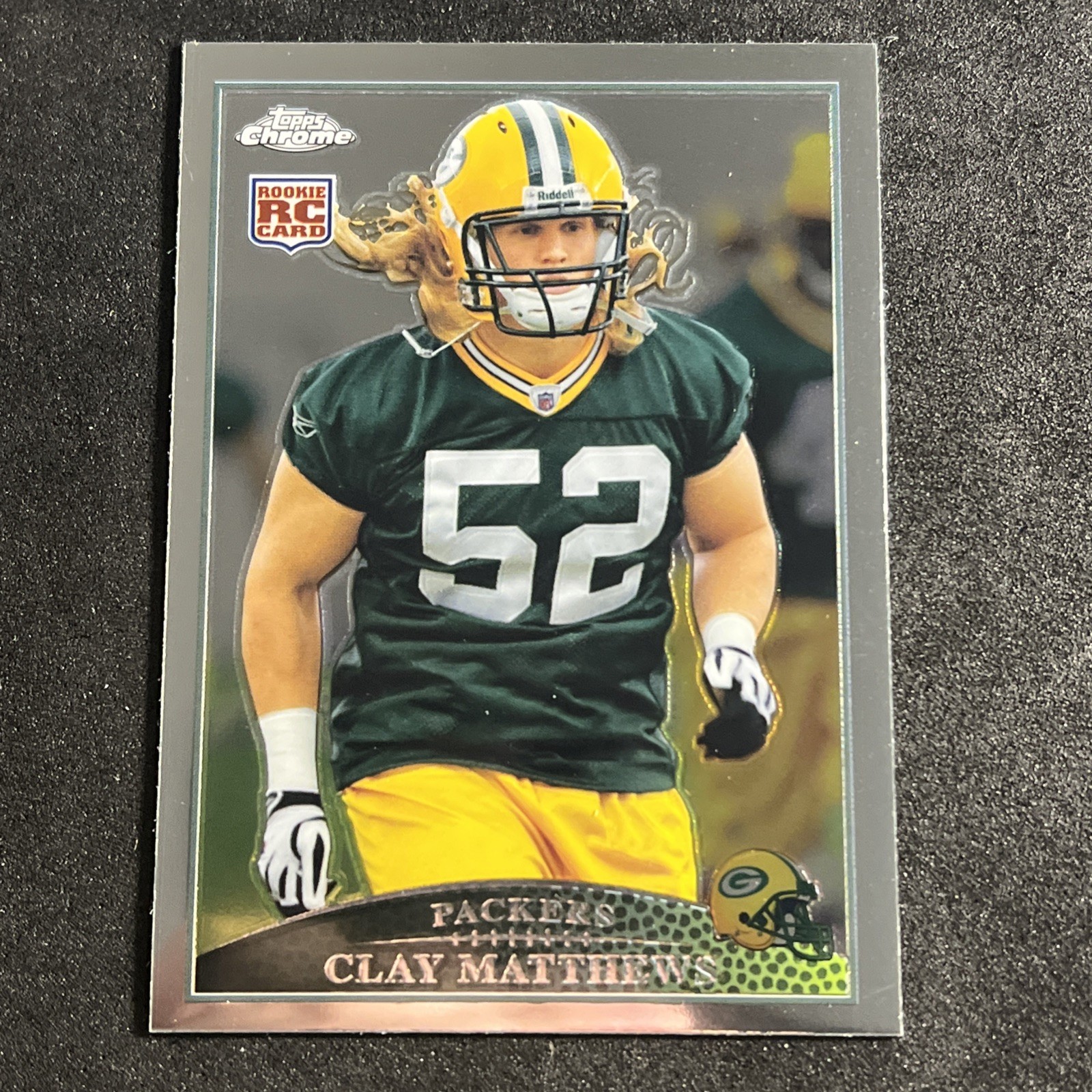 CLAY MATTHEWS Rookie Card 2009 Topps Chrome Football TC133 Packers