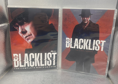 The Blacklist The Complete Series Seasons 9-10 DVD Box Set 10 Discs OOP