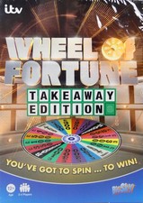 ITV Wheel of Fortune Takeaway Edition Board Game (12+) Big Sky Games  New Sealed