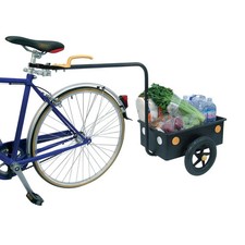 Bellelli Chariot De Rangement ECO TRAILER MAXI 60lt Attache Rapide Noir