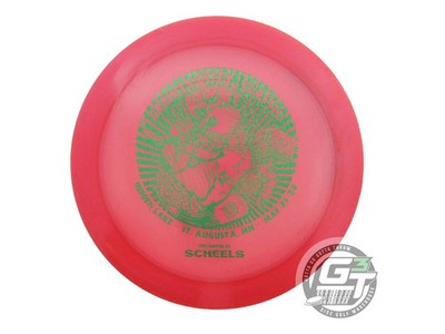 USED Innova Champion Wraith 173g Magenta Green Matrix Distance Driver Golf Disc