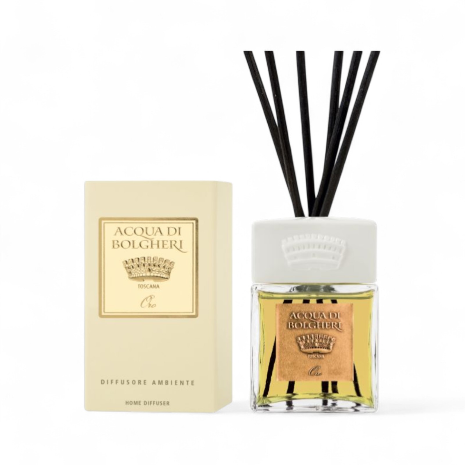 Acqua di Bolgheri Oro Diffusore Ambiente 200ml - Fragranza Toscana
