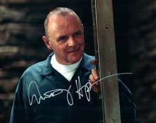Anthony Hopkins signed 8x10