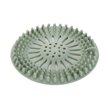 Silicone Drain Hair Catcher with Suction Cup Shower Bathtub Drain Strainer Hair