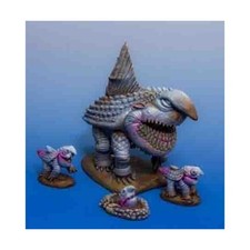 Dark Sword Masterworks Mini DiTerlizzi Whitetip Land Shark & Pups New