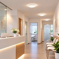Ledvance Surface Circular 350 Led Leuchte IP44 18W 3000K Weiß