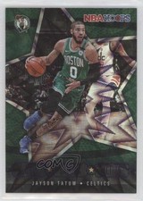 2020 Panini NBA Hoops Lights Camera Action Purple Explosion Jayson Tatum #6 0q5