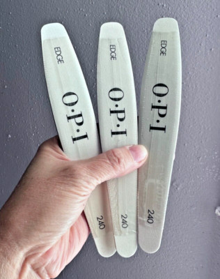 OPI - EDGE  Nail File (240 Grit) -  3 Pcs