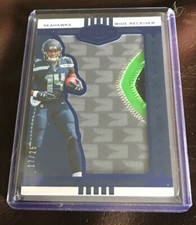 2019 PANINI DK METCALF PLATES & PATCHES FULL COVERAGE 4C PATCH 17/25 SEAHAWKS