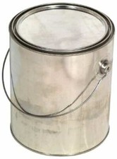 Made in USA 1/4 Gal Cylinder Tin Can Case of 112 Cans