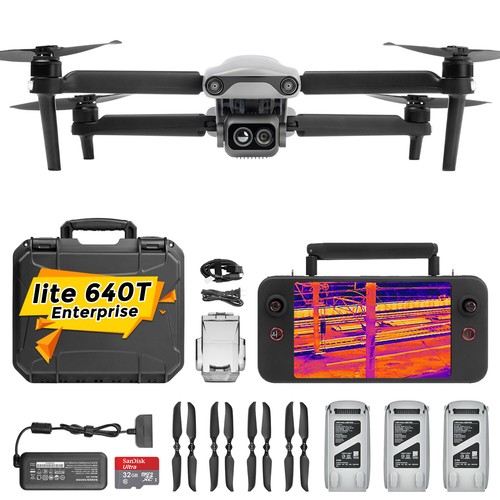 Autel EVO Lite Enterprise 640T NEUESTE Wärmebilddrohne Bundle - Bild 11 von 14