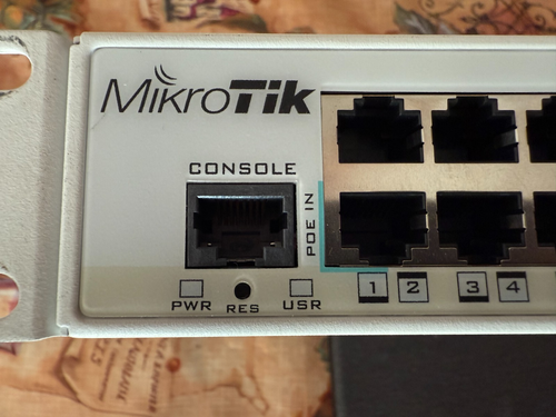 Mikrotik CRS326-24G-2S+RM 24 Port Gigabit Ethernet Switch w/ 2 SFP+ Ports - Picture 2 of 9