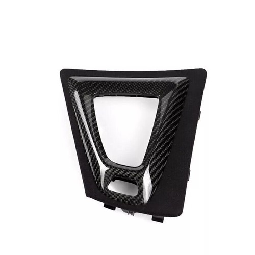 Borde base de consola de palanca de cambios central de fibra de carbono para BMW F80 F82 F83 M4 DCT - Imagen 4 de 9