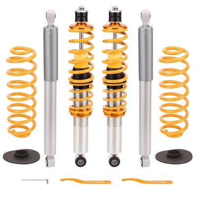 4Pcs Luft zu Coil Springs und Stoßdämpfer Kit for Lincoln Navigator 4WD 98-02