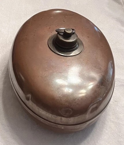 Raro antico scaldaletto tedesco primi '900 "Rein Kupfer" Bettbottle rame! - Foto 18 di 24