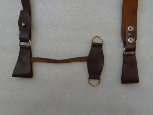 Cinturón Espada Hombro Cuero De Colección Ejército Soviético URSS Oficial Ruso Equipo Militar - Imagen 9 de 15