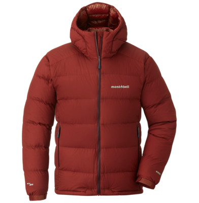 Montbell Permafrost Light Down Jacket Men's Ballistic Air Light Red JPSize L